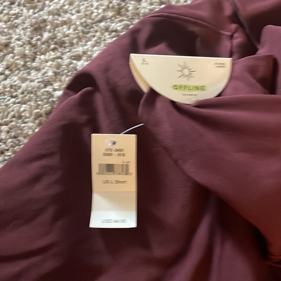 Large short wine leggings - Picture 3 of 5